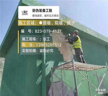 北碚设备迷彩喷涂,迷彩漆施工